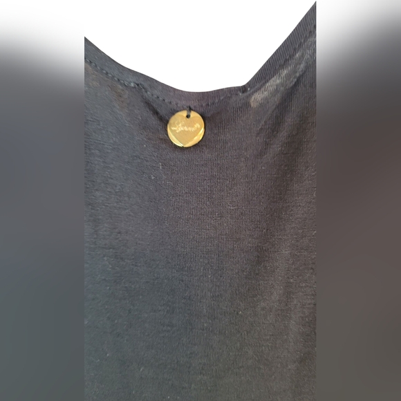 Lynne Tank Top Bedazzled Gold & Black - Picture 7 of 15